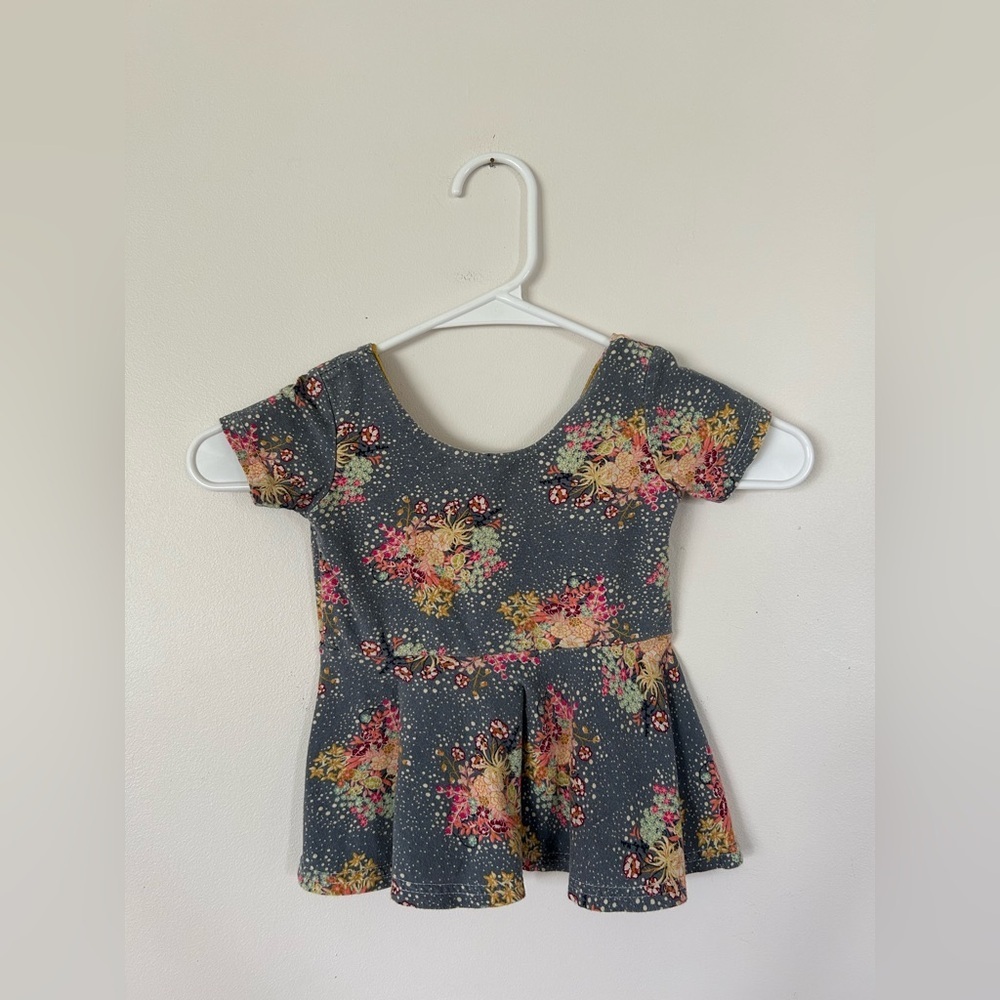 Monkey & Toad Top Small Canadian Shop Floral 3T